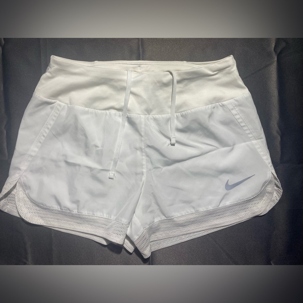Nike Women's White Athletic Shorts